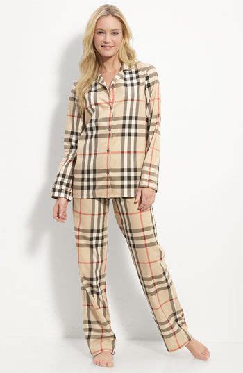 nightie burberry|burberry pajama bottoms.